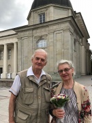 Geruta Paleckytė su vyru Vladimiru Gulevičiumi